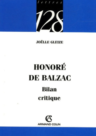 Honoré de Balzac. Bilan critique