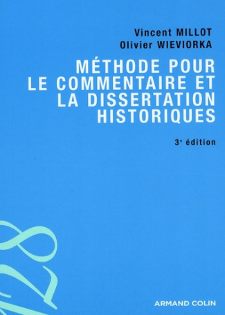 METHODE POUR LE COMMENTAIRE ET LA DISSERTATION HISTORIQUES