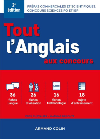 Tout l'anglais aux concours. 2e édition
