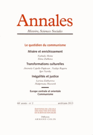 Annales Histoire, Sciences Sociales/2201/Le quotidien du communisme