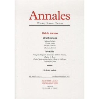 Annales Histoire, Sciences Sociales/42013/Statuts sociaux