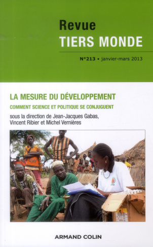 Revue Tiers Monde N° 213, janvier-mars 2013 : La mesure du développement. Comment science et politiq