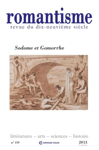 Romantisme N° 159, 1er trimestre 2013 : Sodome et Gomorrhe