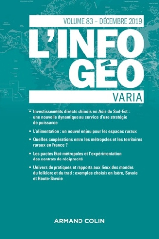 L'information géographique N° 83, décembre 2019 : Varia