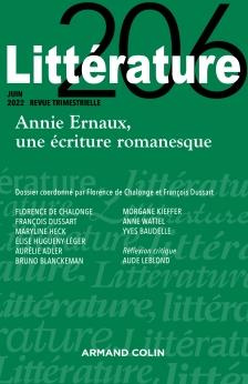 Littérature N° 206, juin 2022 : Annie Ernaux, une écriture romanesque