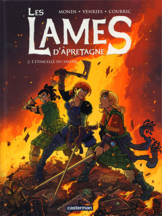 Les lames d'Apretagne Tome 2 : L'étincelle du savoir