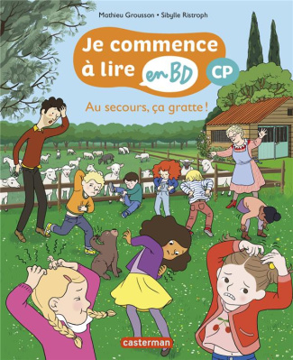 Je commence à lire en BD - CP : Au secours, ça gratte !