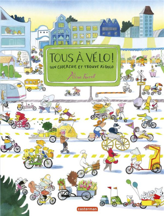 Tous à vélo ! Un cherche et trouve rigolo
