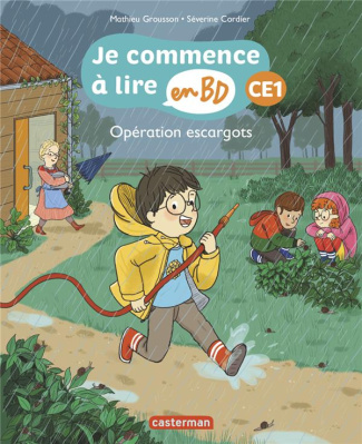 Je commence à lire en BD - CE1 : Opération escargots