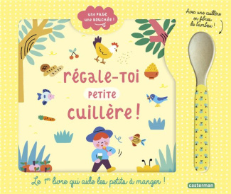 Régale-toi petite cuillère ! Avec une cuillère en bambou