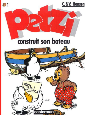 Petzi Tome 1 : Petzi construit son bateau
