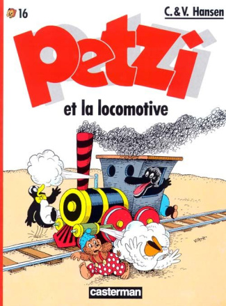 Petzi Tome 16 : Petzi et la locomotive