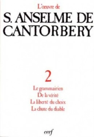 OEUVRE A DE CANTORBERY. Tome 2