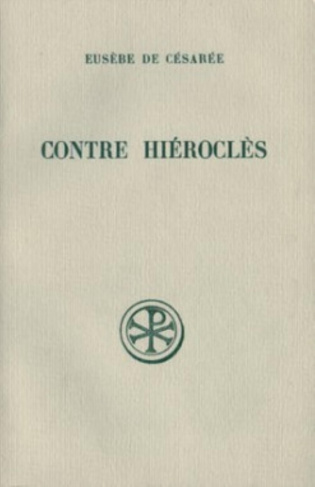 CONTRE HIEROCLES. Edition bilingue français-grec