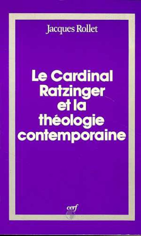 Le Cardinal Ratzinger et la théologie contemporaine