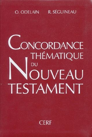 Concordance thématique du Nouveau Testament
