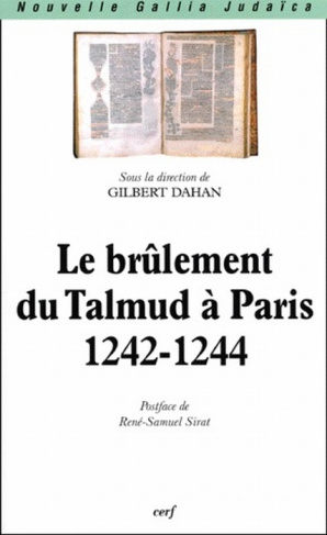 LE BRULEMENT DU TALMUD A PARIS 1242-1244