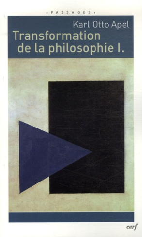 Transformation de la philosophie. Tome 1