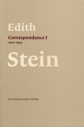 Correspondance. Volume 1 (1917-1933)