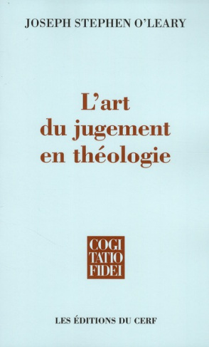 L'art du jugement en théologie