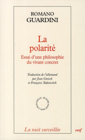 La polarité. Essai d'une philosophie du vivant concret