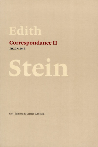 Correspondance. Volume 2 (1933-1942)
