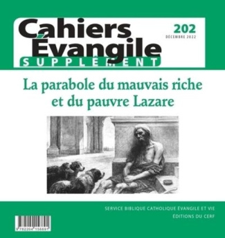 Cahiers Evangile supplément n202 - La parabole du mauvais riche et du pauvre lazare