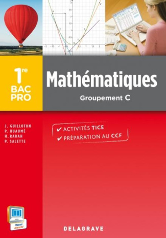 Mathématiques 1e Bac Pro Tertiaires Groupement 5