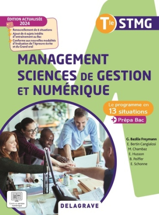 Le programme en situations Management Tle STMG (2024) - Pochette élève
