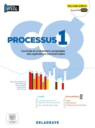 Processus 1 : Contrôle et traitement comptable des opérations commerciales BTS Comptabilité Gestion.