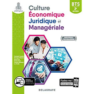 Culture économique, juridique et managériale BTS 2e année L'entreprise. Pochette élève, Edition 2019