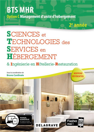 Sciences et technologies des services en hébergement 2e année BTS MHR. Pochette élève, Edition 2020