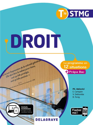 Droit Tle STMG. Edition 2020