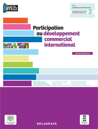 Participation au développement commercial international BTS commerce international. Edition 2021