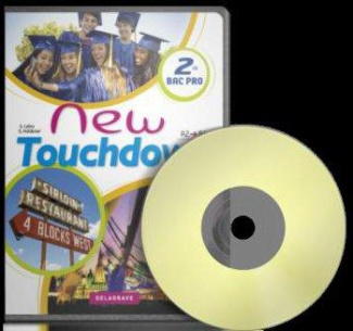 Anglais 2e Bac Pro A2-B1 New Touchdown. 1 CD-ROM