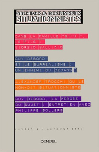 Archives et documents situationnistes N° 4