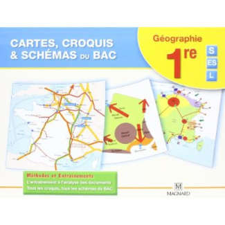 Cartes, croquis & schémas du Bac 1e S ES L. Méthodes et Entraînements