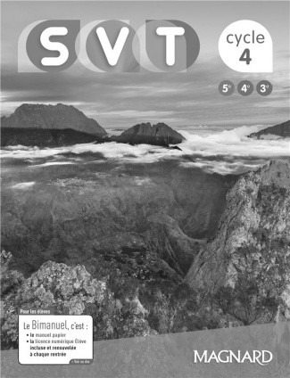 SVT cycle 4. Livre du professeur, Edition 2017