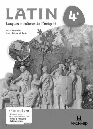 Latin 4e. Livre du professeur, Edition 2017