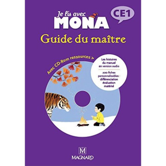 Je lis avec Mona CE1. Guide du maître, avec 1 CD-ROM
