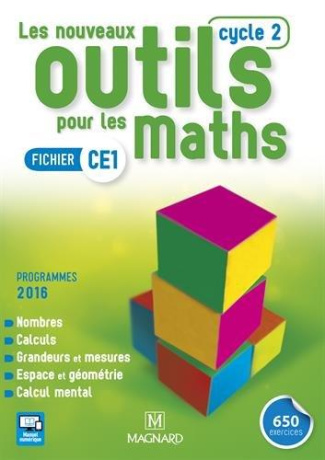 Les nouveaux outils pour les maths CE1. Fichier, Edition 2016