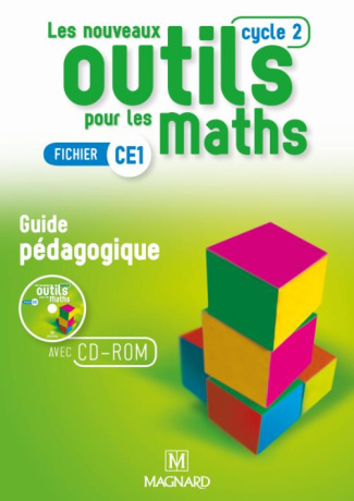 Les nouveaux outils pour les maths CE1 Cycle 2. Guide pédagogique, Edition 2016, avec 1 CD-ROM