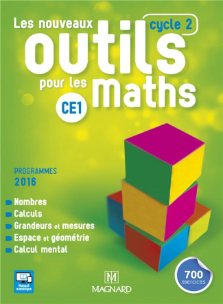 Les nouveaux outils pour les maths CE1. Edition 2016