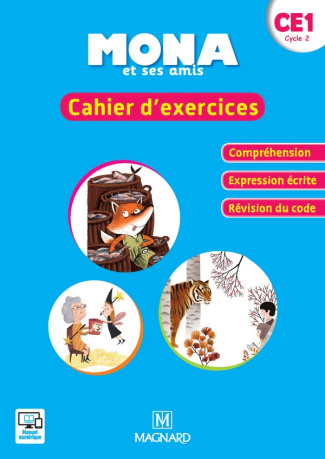 Mona et ses amis CE1. Cahier d'exercices, Edition 2018