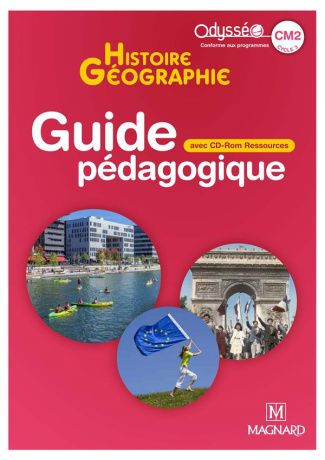 Histoire Géographie CM2 Odysséo. Guide pédagogique, Edition 2020, avec 1 CD-ROM