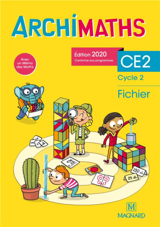 Archimaths CE2. Fichier   Mémo des maths, Edition 2020