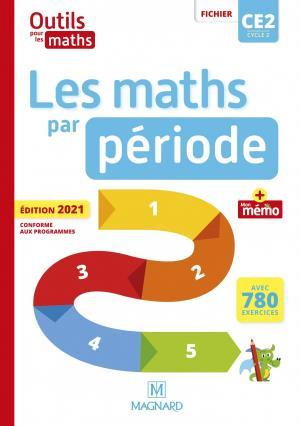 Les maths par période CE2. Fichier   Mon mémo, Edition 2021