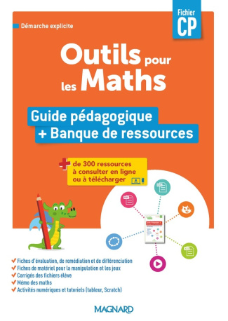 Outils pour les Maths CP. Guide pédagogique, Edition 2024