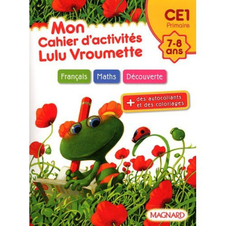 Mon cahier d'activités Lulu Vroumette. CE1