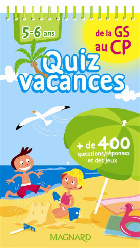 Quiz vacances de la GS au CP